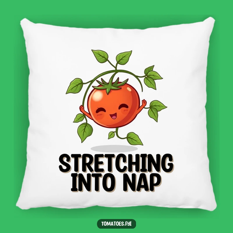 Funny Stretching Tomato Pillow: Cozy Comfort with a Garden Touch