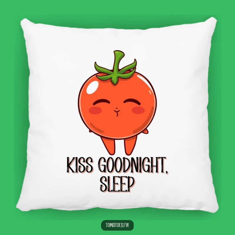 Funny Tomato Pillow: Kissing Comfort, A Perfect Romantic Funny Gift!