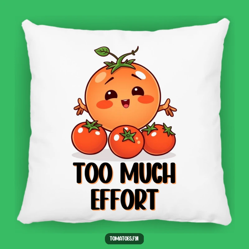 Funny Juggling Tomato Pillow: Cozy Vegetable Cushion Gift
