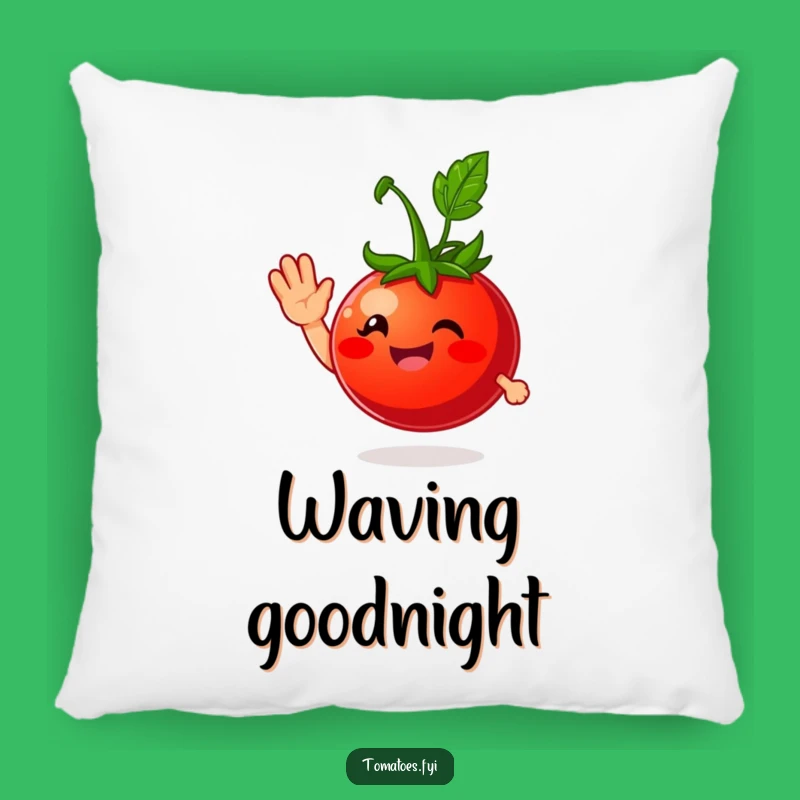 Funny Tomato Wave Pillow: Cozy Comfort, Welcoming Design