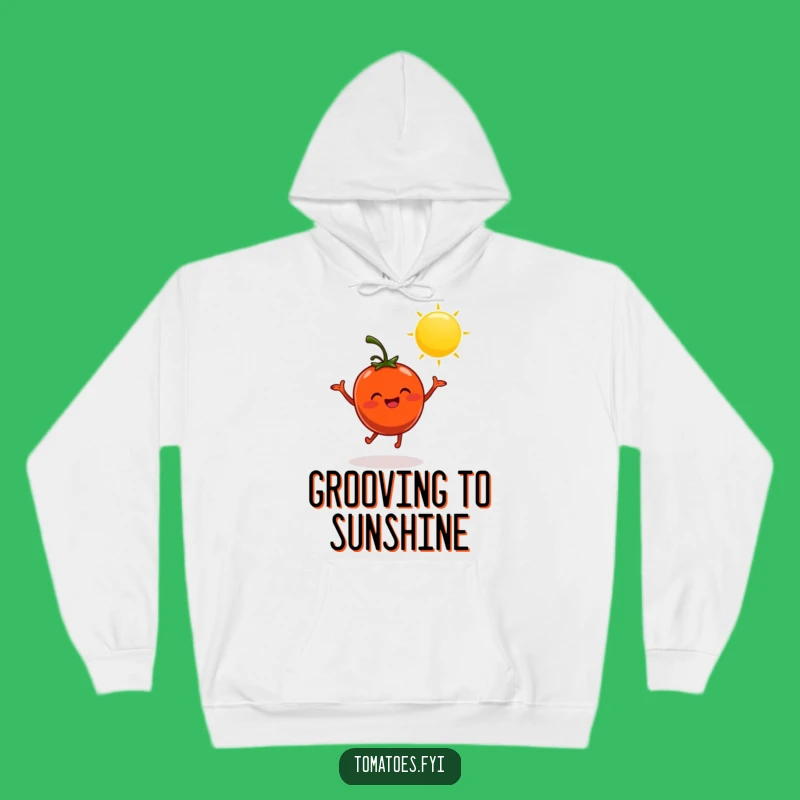 Cozy Funny Dancing Tomato Hoodie - Embrace Warmth and Cheerful Humor Gift
