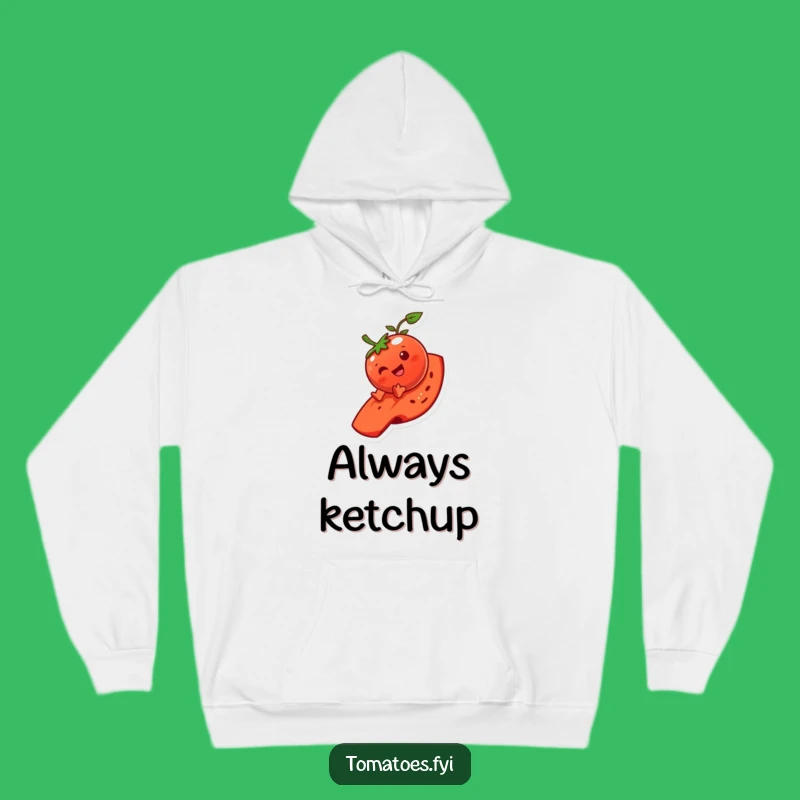 Funny Giggling Tomato Hoodie: Cozy & Hilarious Slide Design Gift