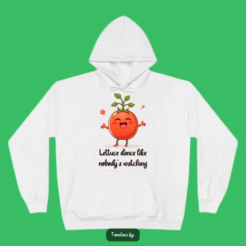 Funny Giggling Tomato Hoodie, Cozy Vegetable Humor Wear and a Perfect Funny Gift
