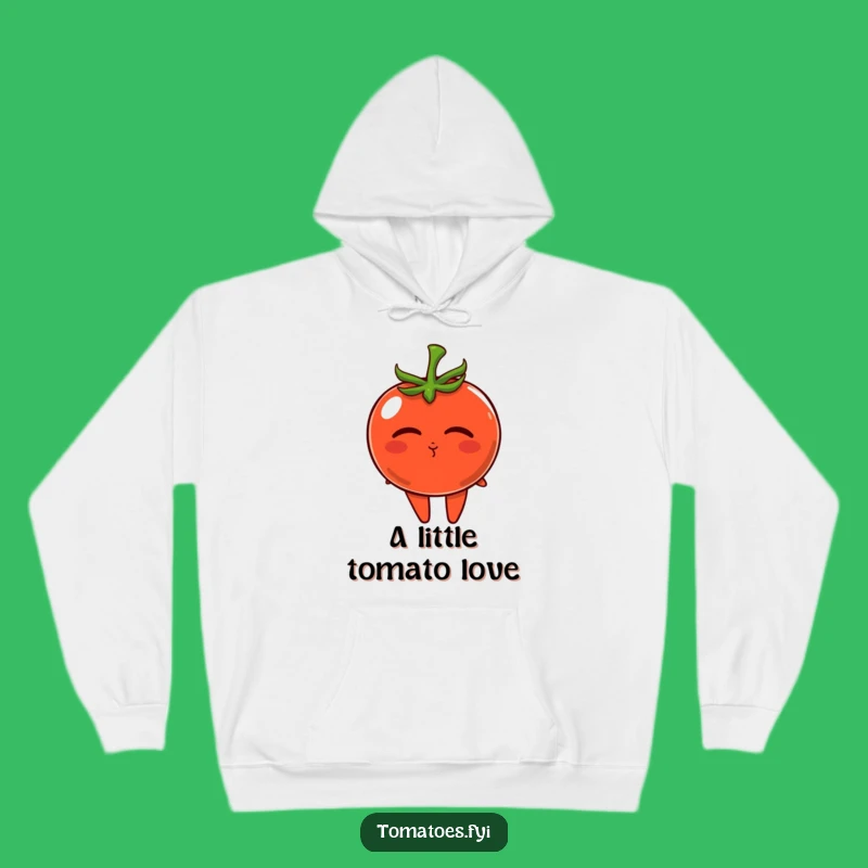 Funny Tomato Hoodie: Kissing Character, The Ultimate Funny Love Gift!