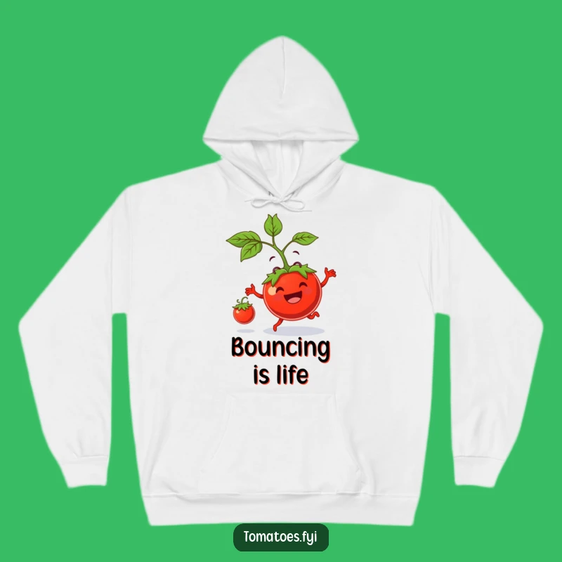 Funny Tomato Parent Hoodie: Cozy and Hilarious Gift for Dads and Moms Bouncing Baby Taters!