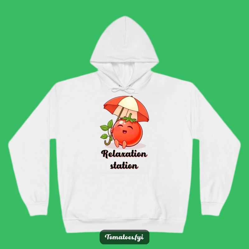 Funny Relaxing Tomato Hoodie: Ultimate Cozy & Hilarious Comfort
