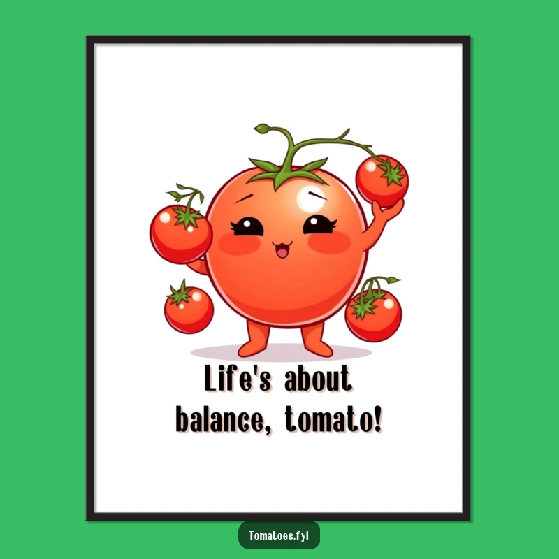 Free Printable Tomato Wall Art: Humorous Downloadable Decor for Kitchens