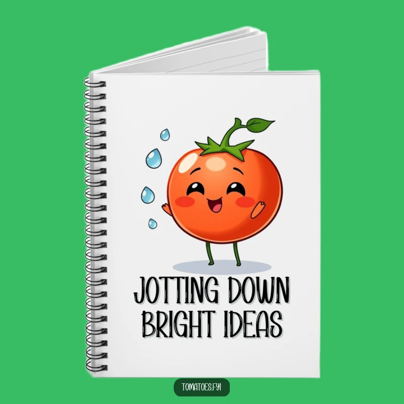 Funny Tomato Dew Drop Juggling Notebook: Capture Magical Ideas