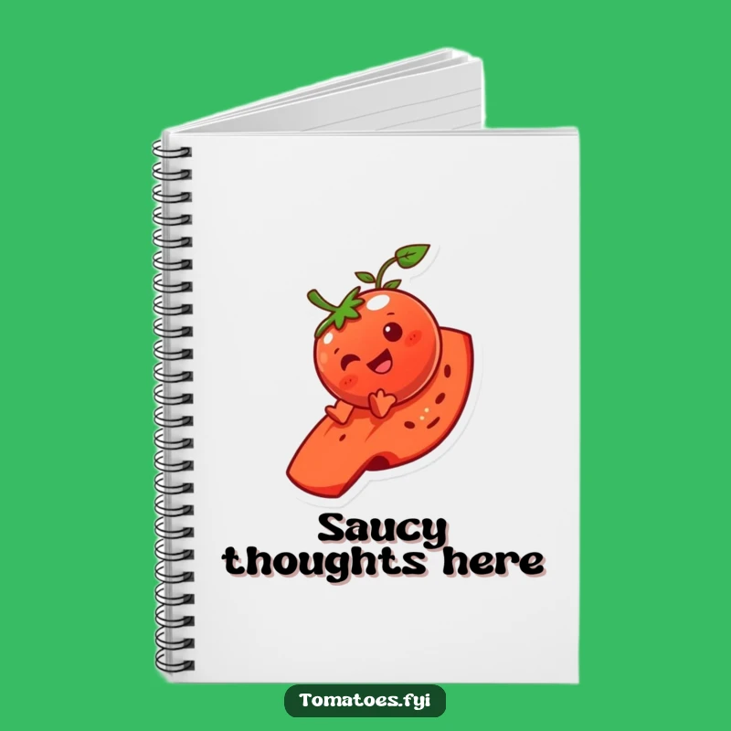 Funny Tomato Notebook: Giggling Character Journal, Hilarious Gift Idea