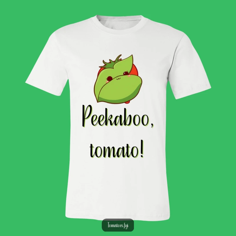 Funny Shy Tomato T-Shirt: Cute and Humorous Tee for Introverts Who Love Veggies!