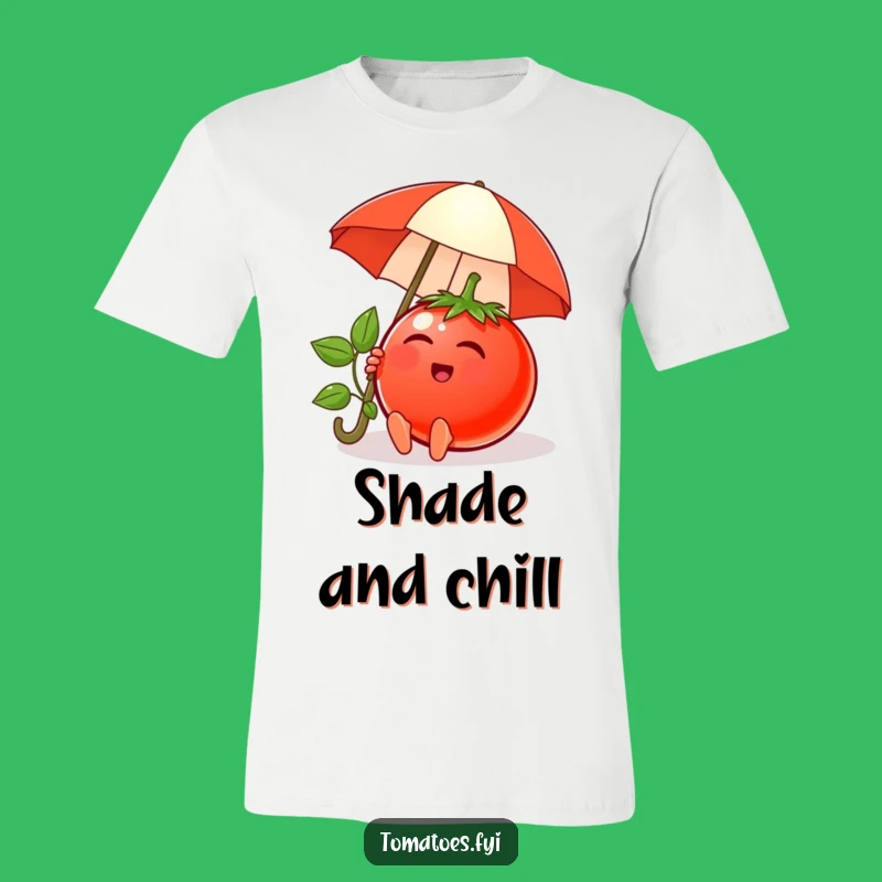 Funny Relaxing Tomato T-Shirt: Cozy & Hilarious Tee for Chill Days