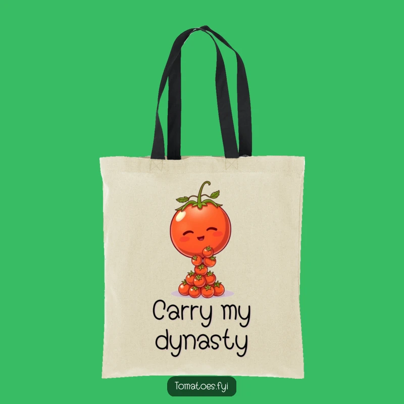 Funny Winking Tomato Tote Bag: Chic & Hilarious for Grocery Hauls